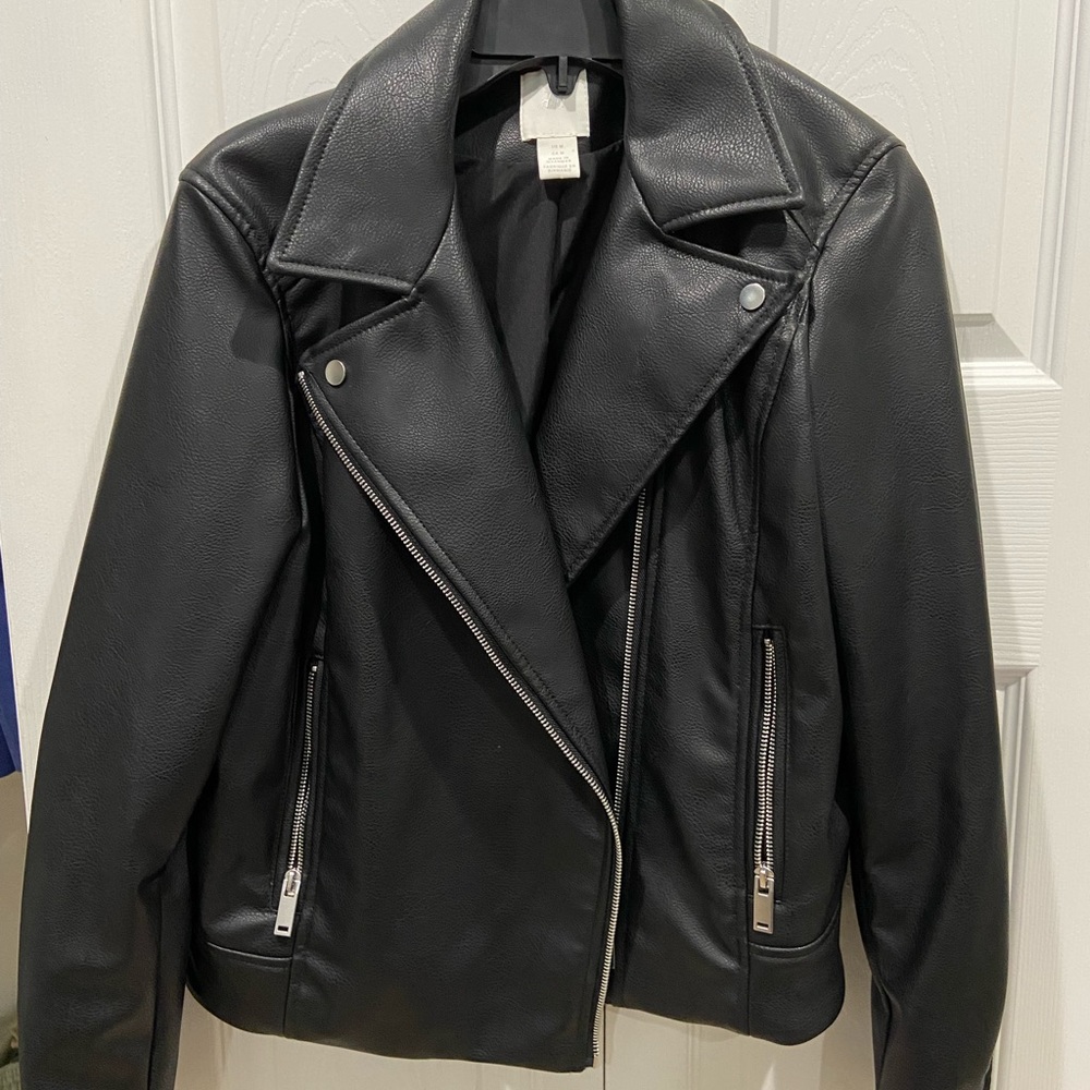 H&M leather jacket